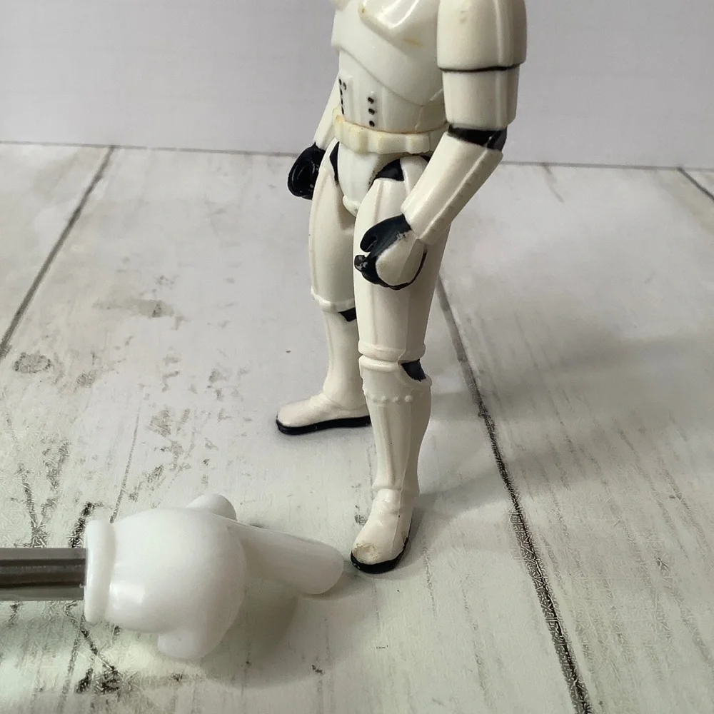 Luke Skywalker Storm Trooper Action Figure (Kenner, 1996)—-with Defect
